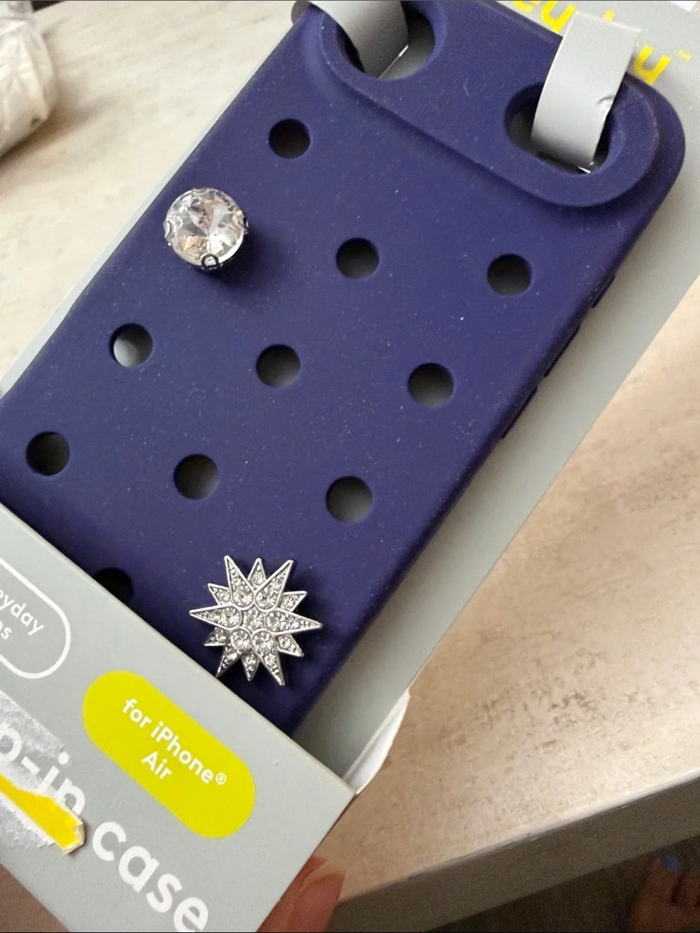 heyday  Pop-In Phone Case with Charm Holes for iPhone Air